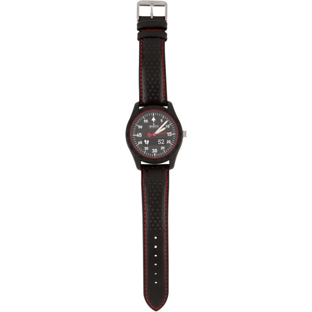 Смарт-годинник Atrix INFINITYS X20 45mm Swiss Sport Chrono Black-leather Смарт-го (swwpaii2sscbl) - зображення 2