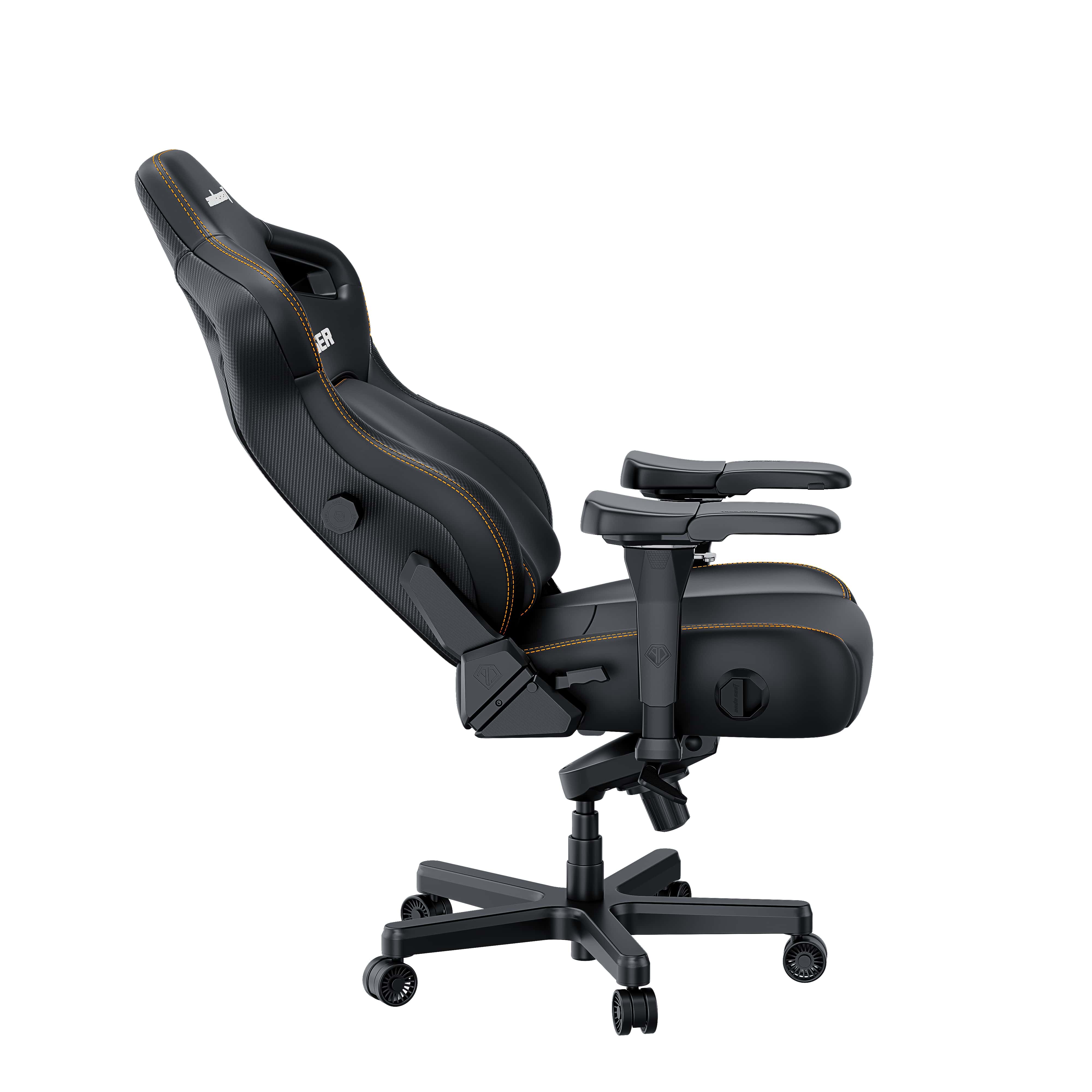Крісло для геймерів Anda Seat Kaiser 4 Size L Black Premium PVC (AD12YDDC-L-20-B-PV/C) - зображення 7