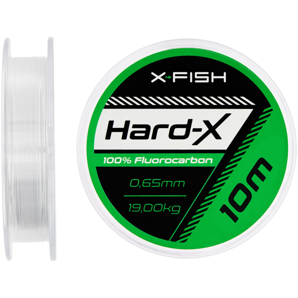 Флюорокарбон X-Fish Hard-X 10m (clear) 0.65mm 19.00kg (1917.03.77) - зображення 1