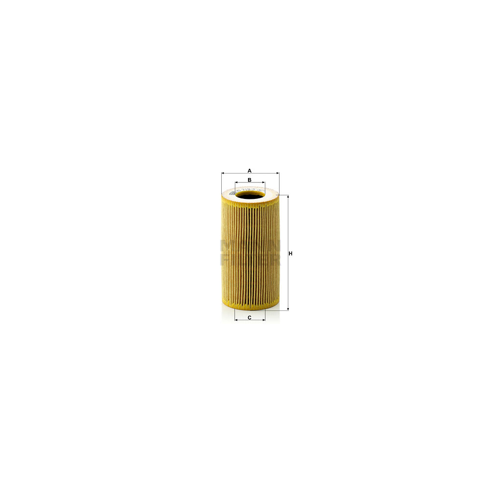 Фільтр масляний Mann HU719/5X - зображення 1