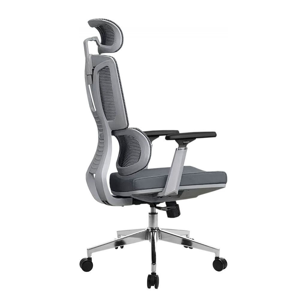 Офісне крісло GT Racer B-121A Gray - зображення 3