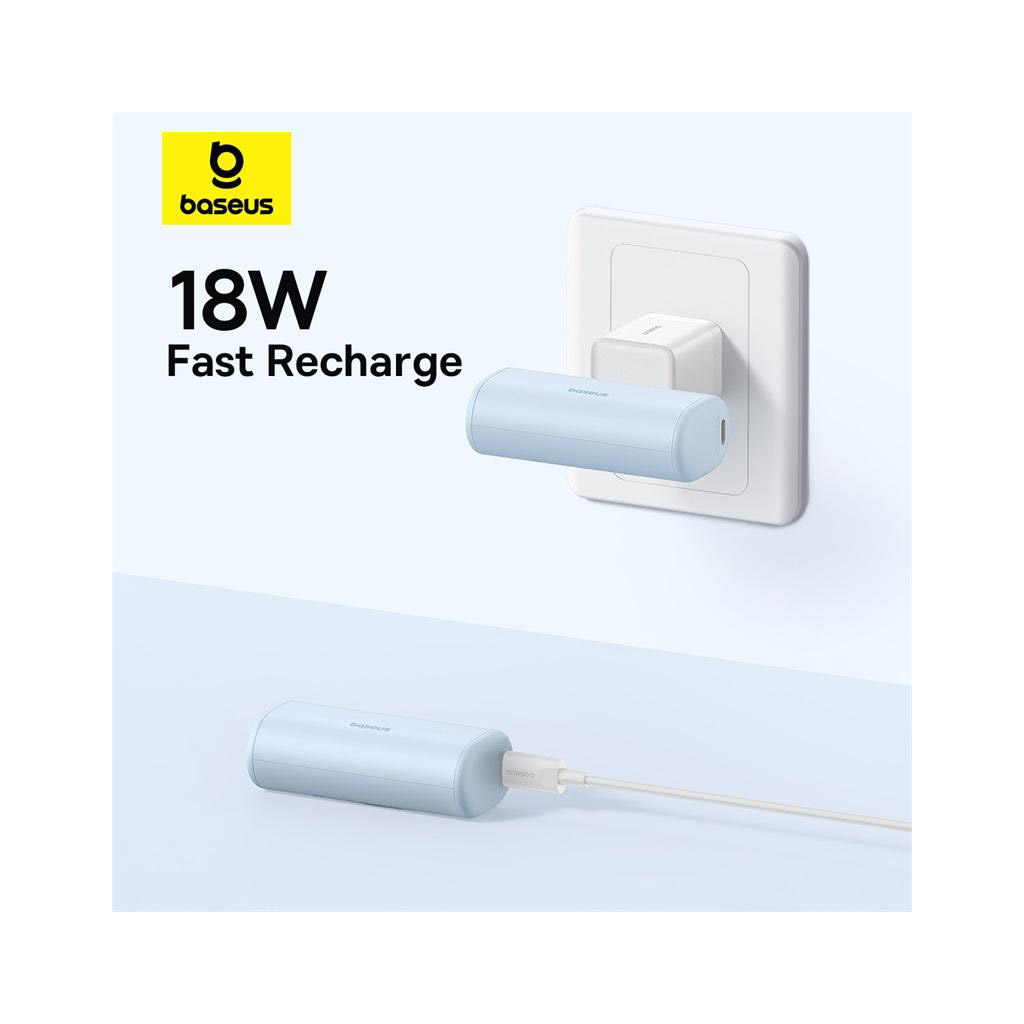 Батарея універсальна Baseus Compact 4900mAh 20W Type-C, White (PPWC05T) (P10068302212-00) - зображення 7