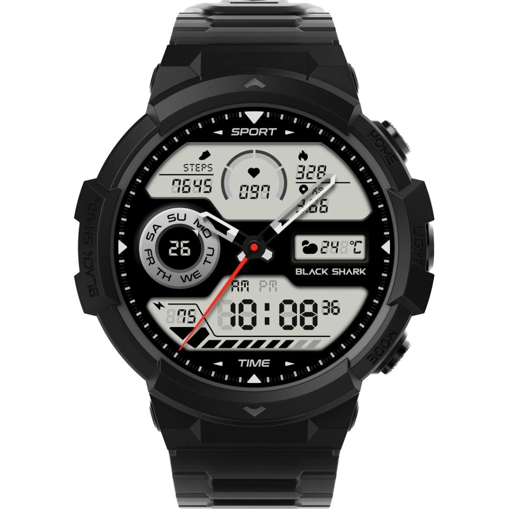 Смарт-годинник Black Shark GS3 Sport BS-W2402 Mist Black (1149171) - зображення 2