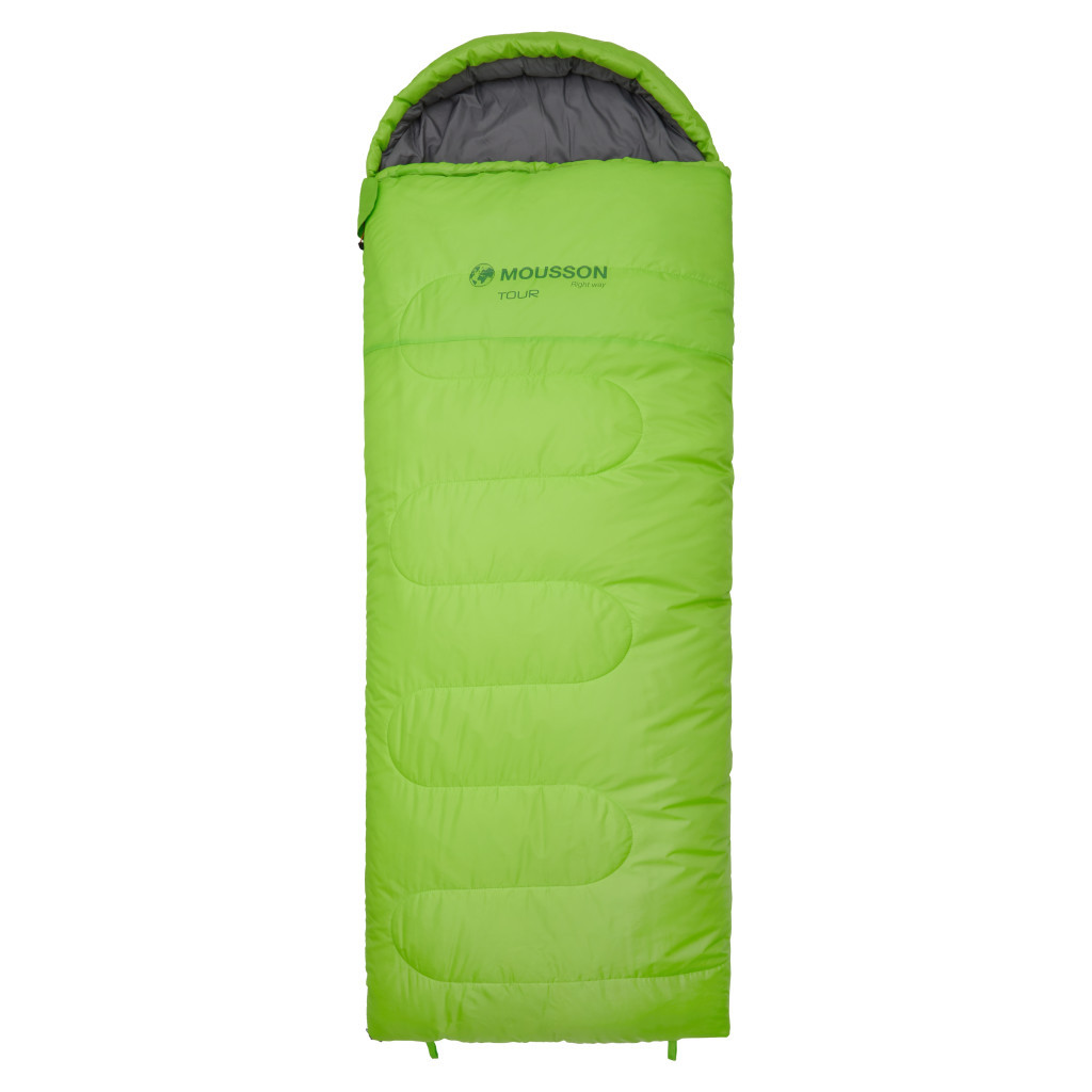 Спальний мішок Mousson TOUR R Зелёный (9040) - зображення 1