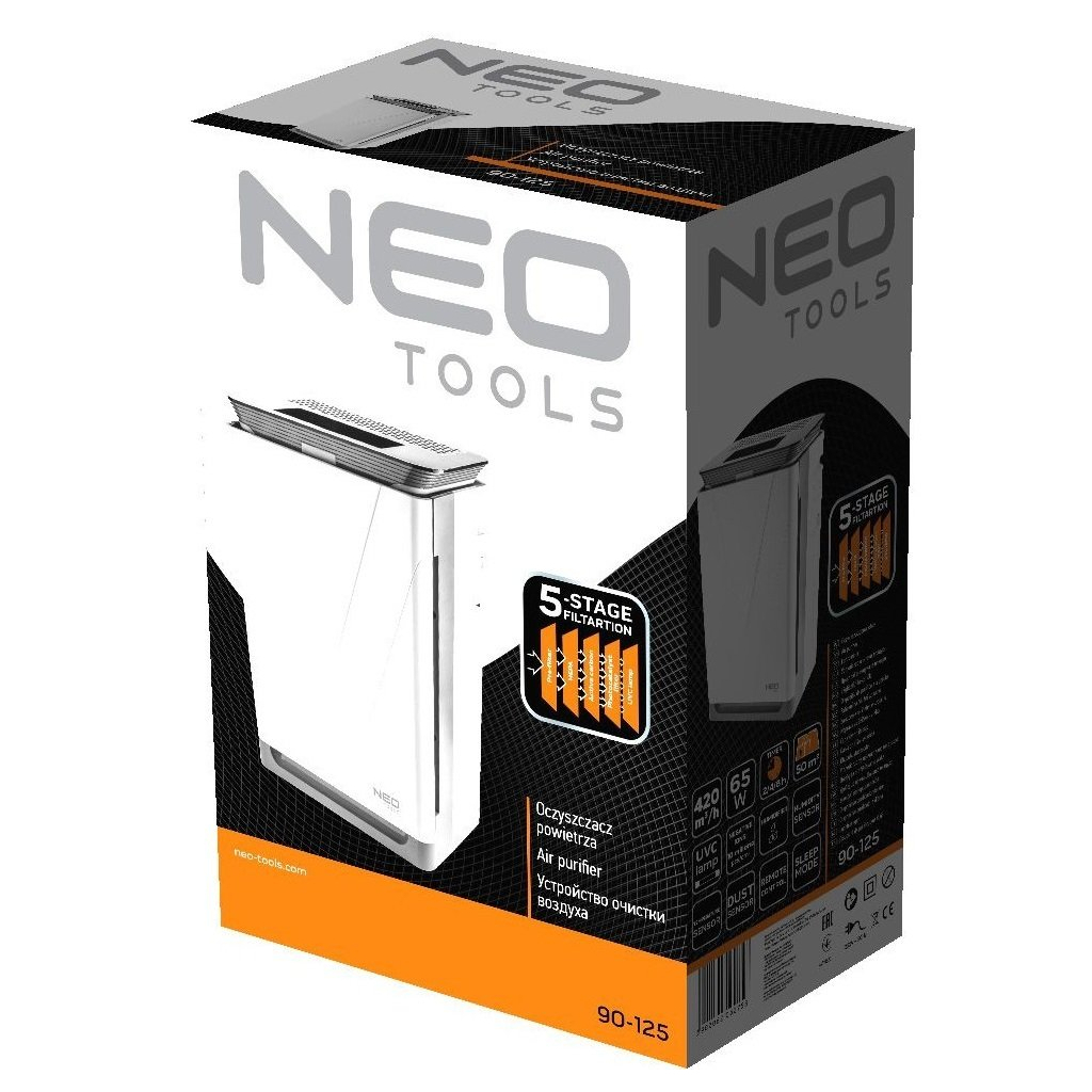 Очисник повітря Neo Tools 90-125 - зображення 7