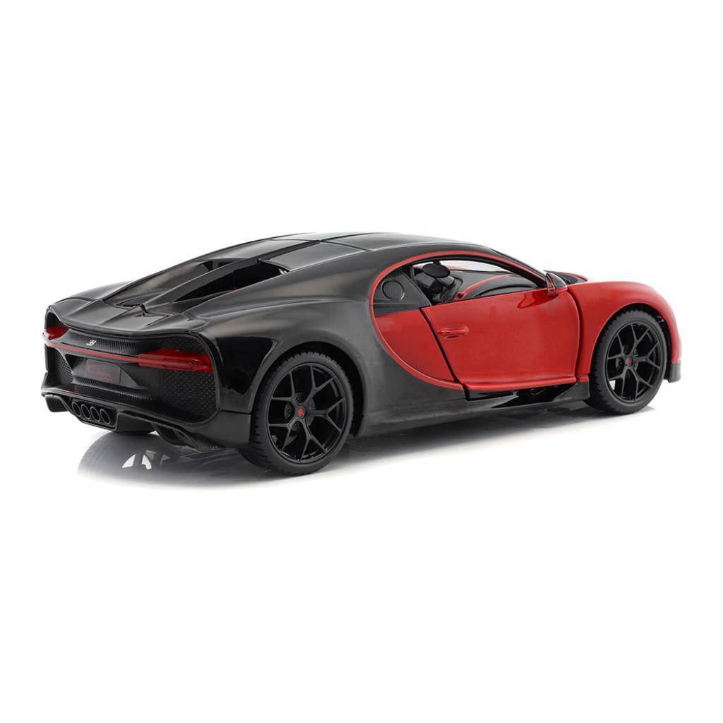 Машина Maisto Bugatti Chiron Sport (1:24) (31524 black/red) - зображення 3