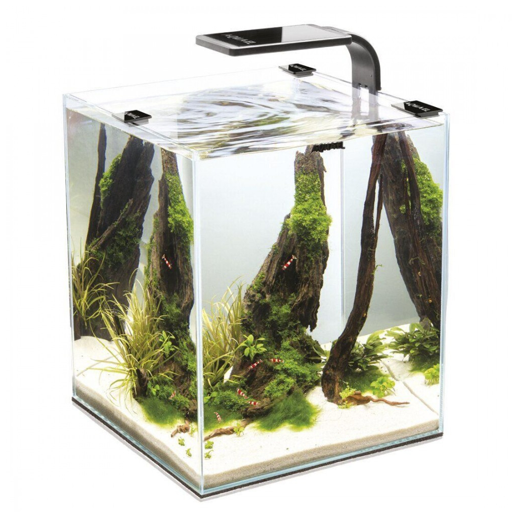 Акваріум AquaEl Для креветок SMART 2.0 / Day & Night 19 л Чорний (5905546308571) - изображение 1