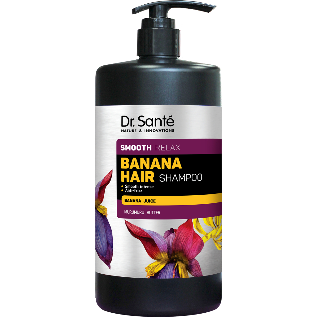 Шампунь Dr. Sante Banana Hair Smooth Relax 1000 мл (8588006040968) - зображення 1