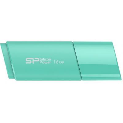 USB флеш накопичувач Silicon Power 16GB Ultima U06 Blue USB 2.0 (SP016GBUF2U06N1B) - зображення 1