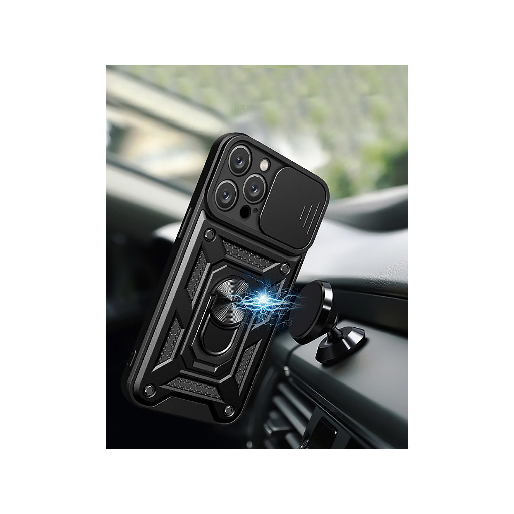 Чохол до мобільного телефона BeCover Military Apple iPhone 15 Pro Max Black (709955) - зображення 5