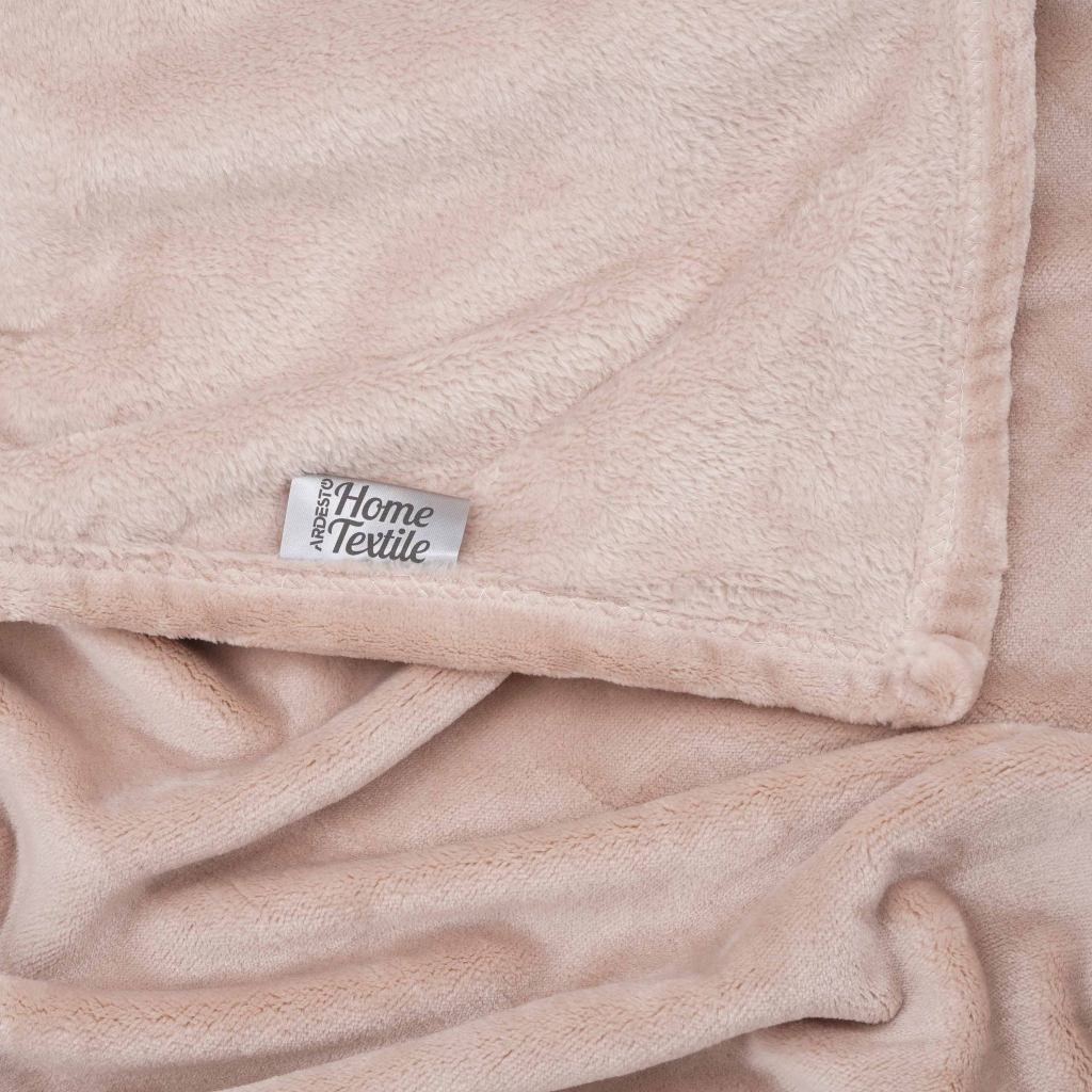 Покривало Ardesto Delicate 160х200см, 100% поліестер, бежевий (ART0201DE) - зображення 4