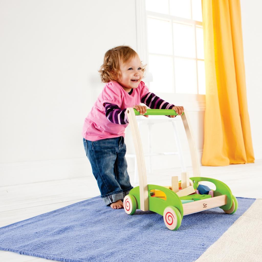 Ходунки Hape Каталка-ходунки з кубиками (E0371) - изображение 5