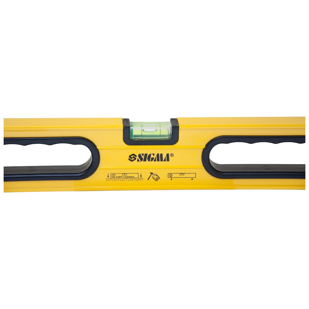 Рівень Sigma з поворотною капсулою, 2 рукоятки 60см (3723061) - зображення 4