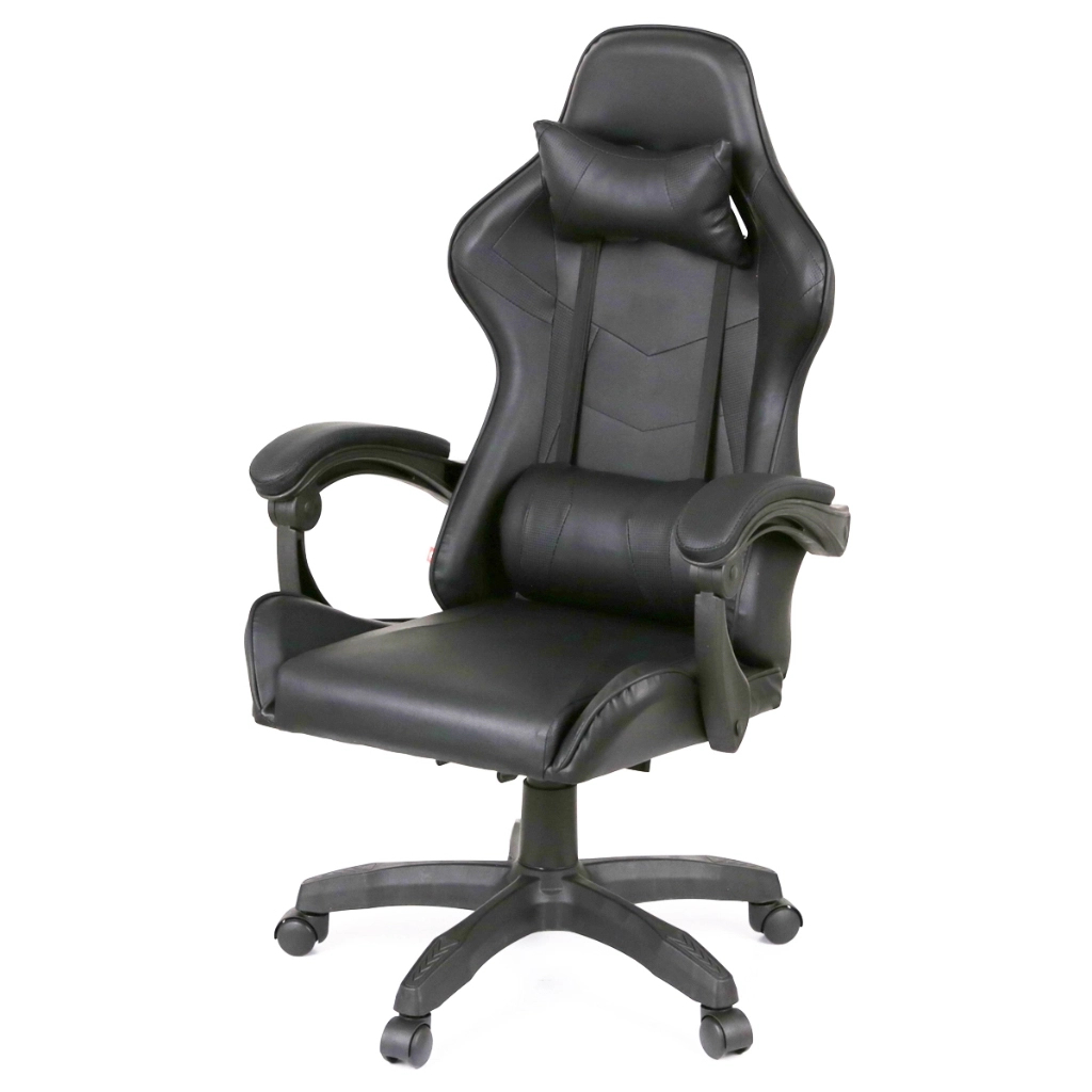 Крісло ігрове Аклас Бешкет ANF підліткове Чорний (PU-чорний) (00160337) - зображення 1