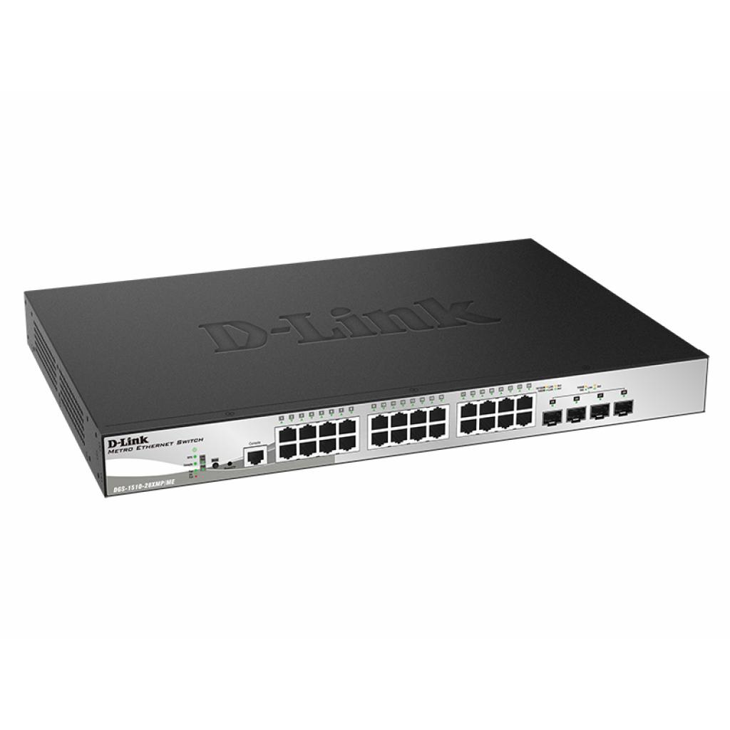 Комутатор мережевий D-Link DGS-1510-28XMP/ME - зображення 1