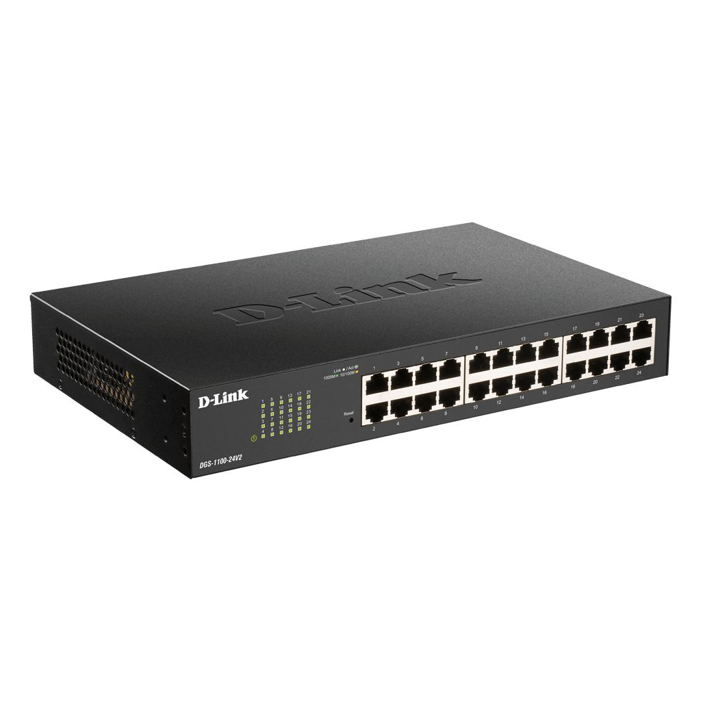Комутатор мережевий D-Link DGS-1100-24V2/E - зображення 2