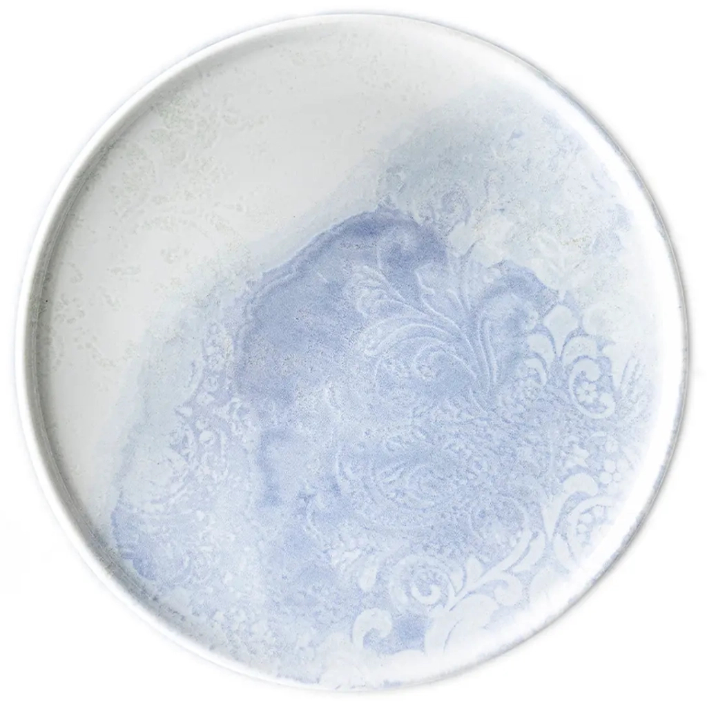 Тарілка G.Benedikt Optimo кругла 20 см Loren Blue (OPT2120-T0009) - зображення 1