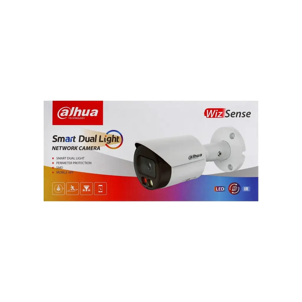 Камера відеоспостереження Dahua DH-IPC-HFW2849S-S-IL (2.8) - зображення 10