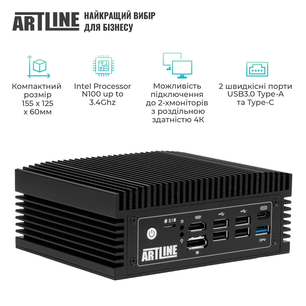 Комп'ютер Artline Business B14 Windows 11 Pro (B14v24Win) - зображення 3