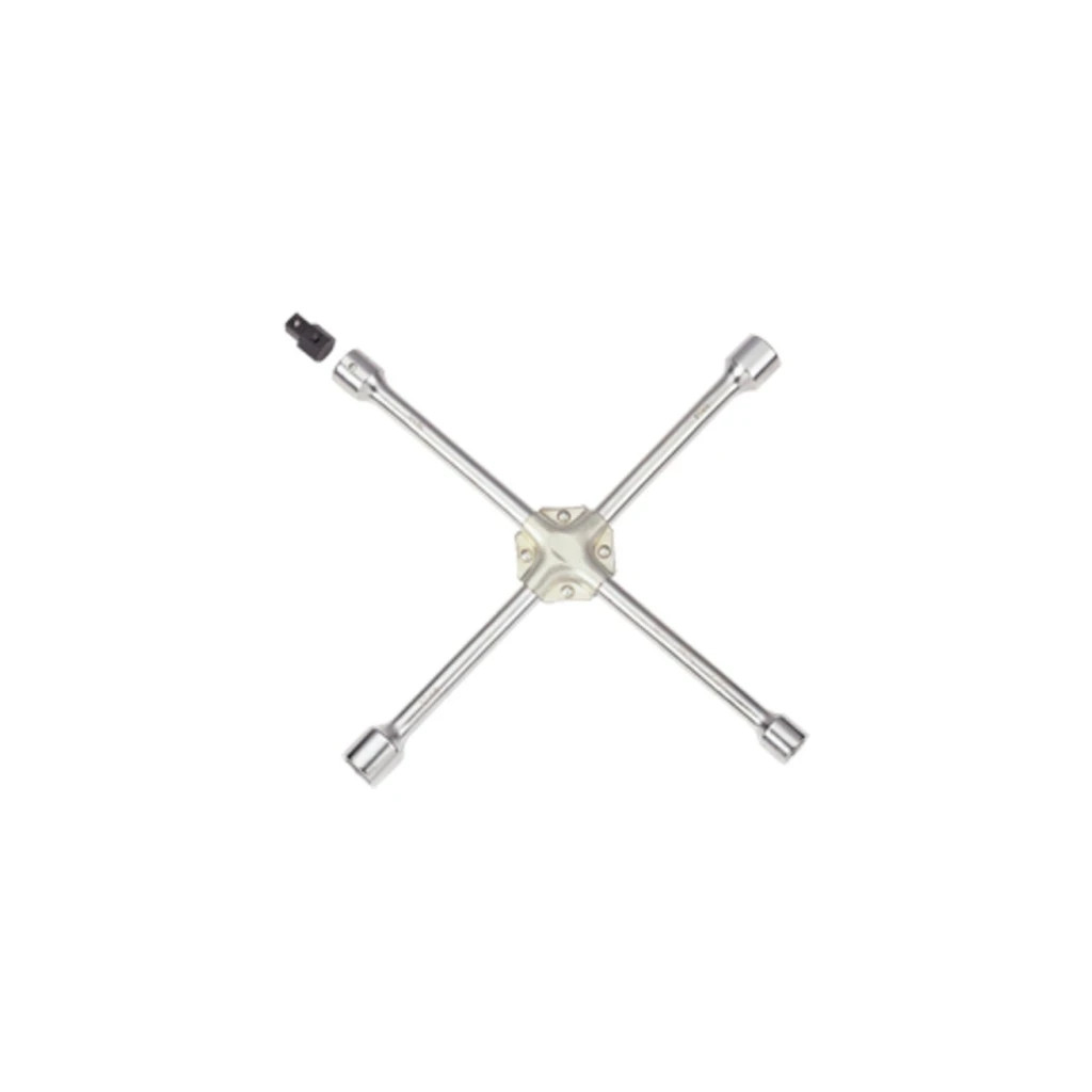 Ключ KING TONY балонний хрестовий 4 головки (17, 19, 21, 22 мм) з квадратом 1/2" (19911722) - picture 1