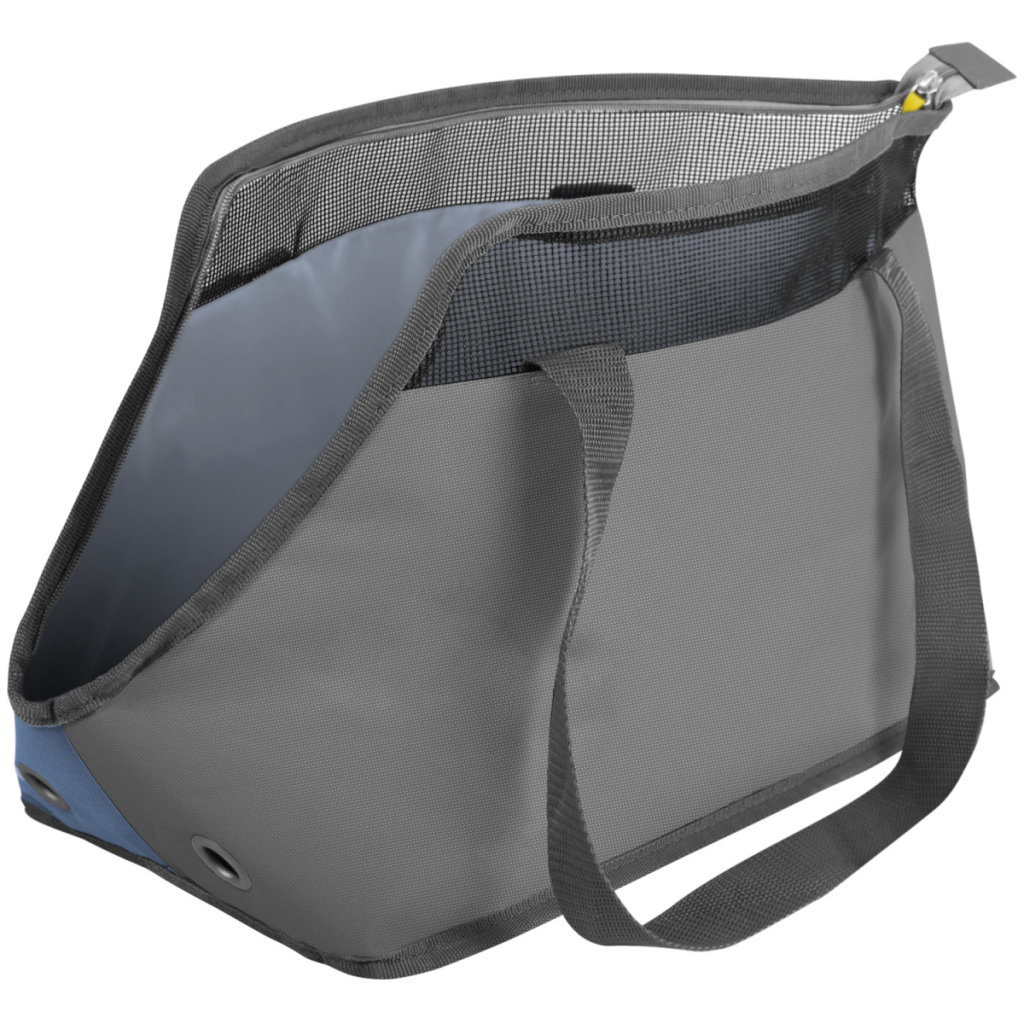 Переноска для тварин Collar 41х21х27 см до 6 кг Сіра (9977) - зображення 2