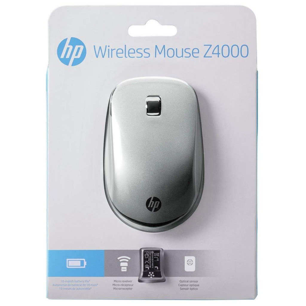 Мишка HP Z4000 Silver (2HW66AA) - зображення 4