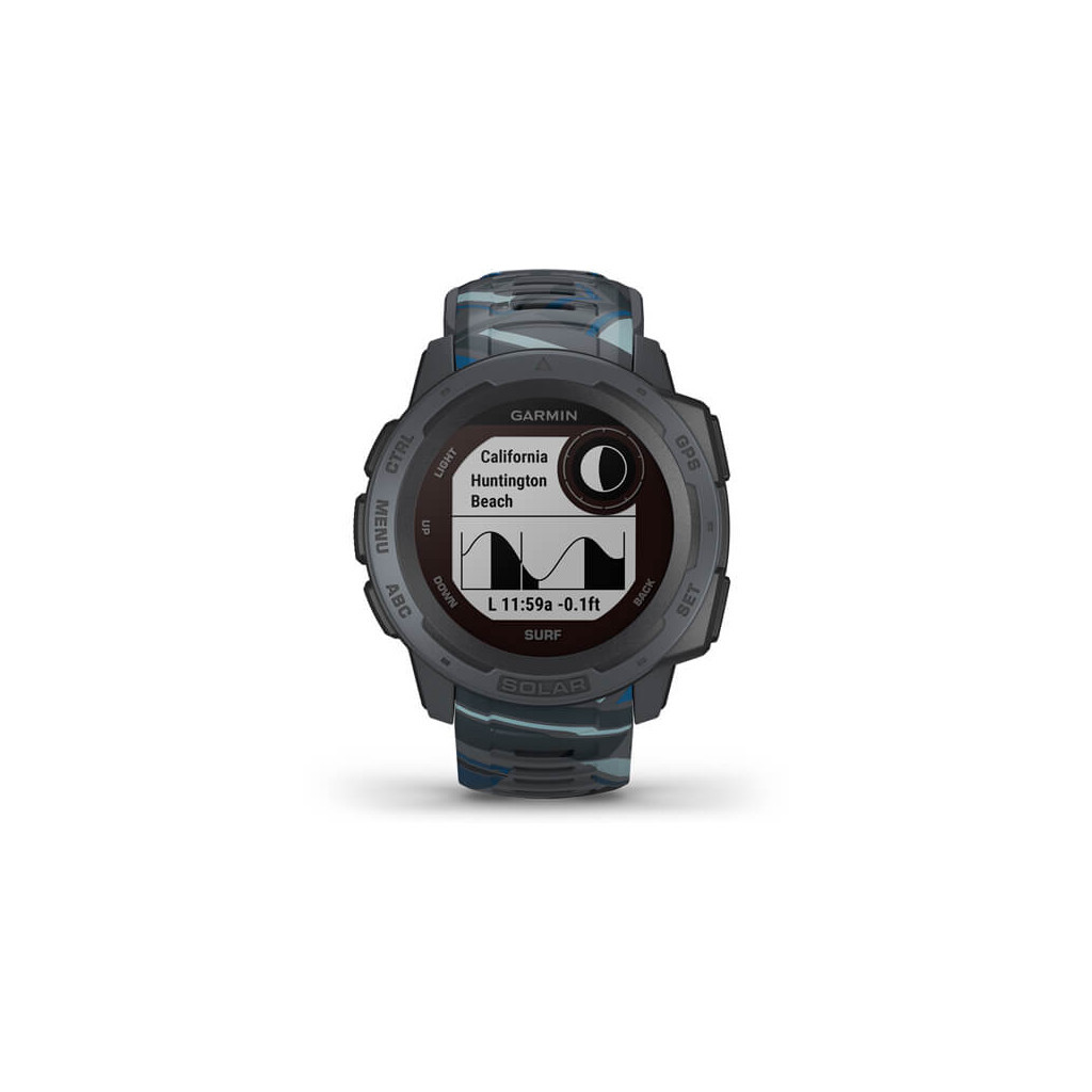 Смарт-годинник Garmin Instinct Solar, Surf Edition, Pipeline, GPS (010-02293-07) - зображення 4