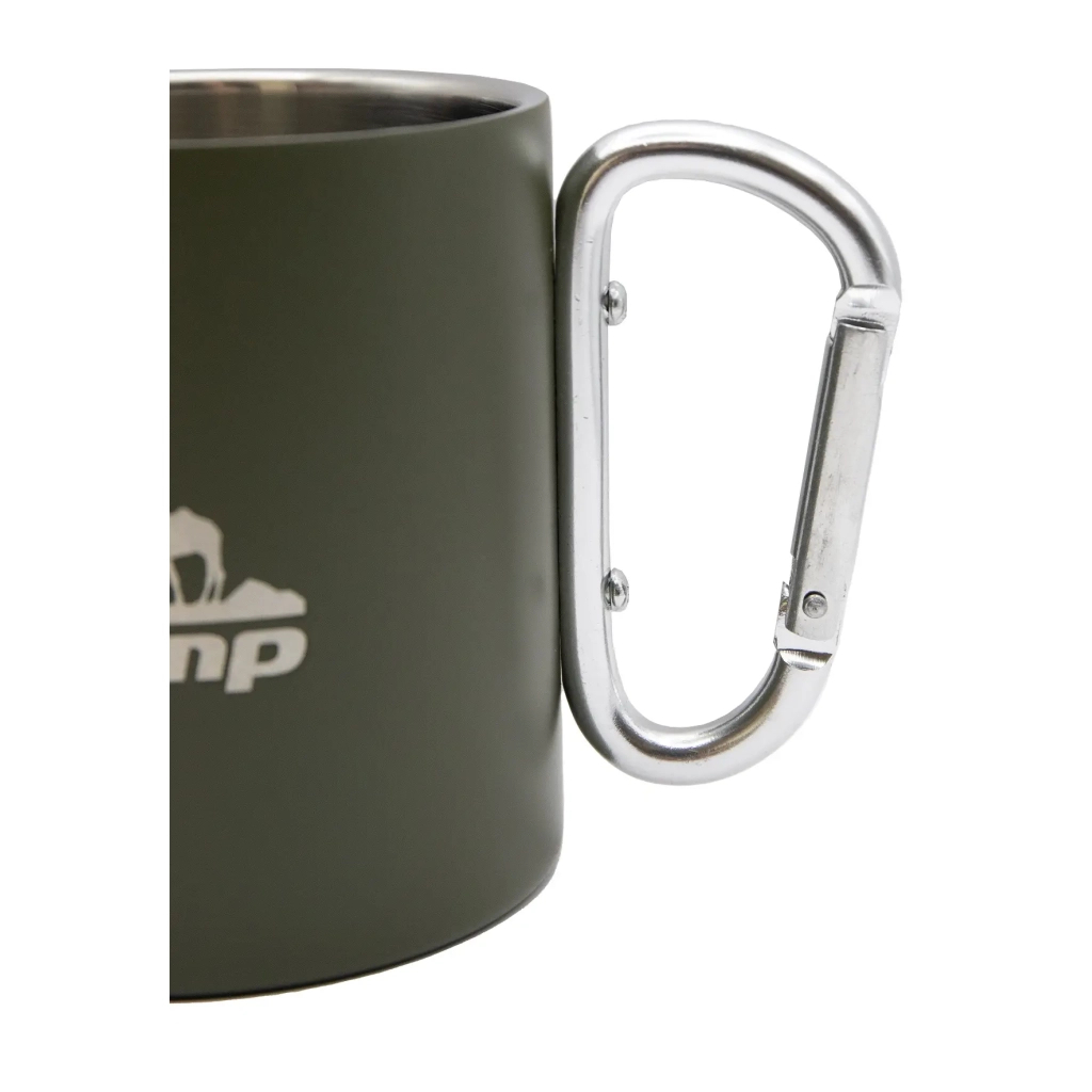 Чашка туристична Tramp 350 мл з карабіном Olive (UTRC-122-olive) - зображення 2