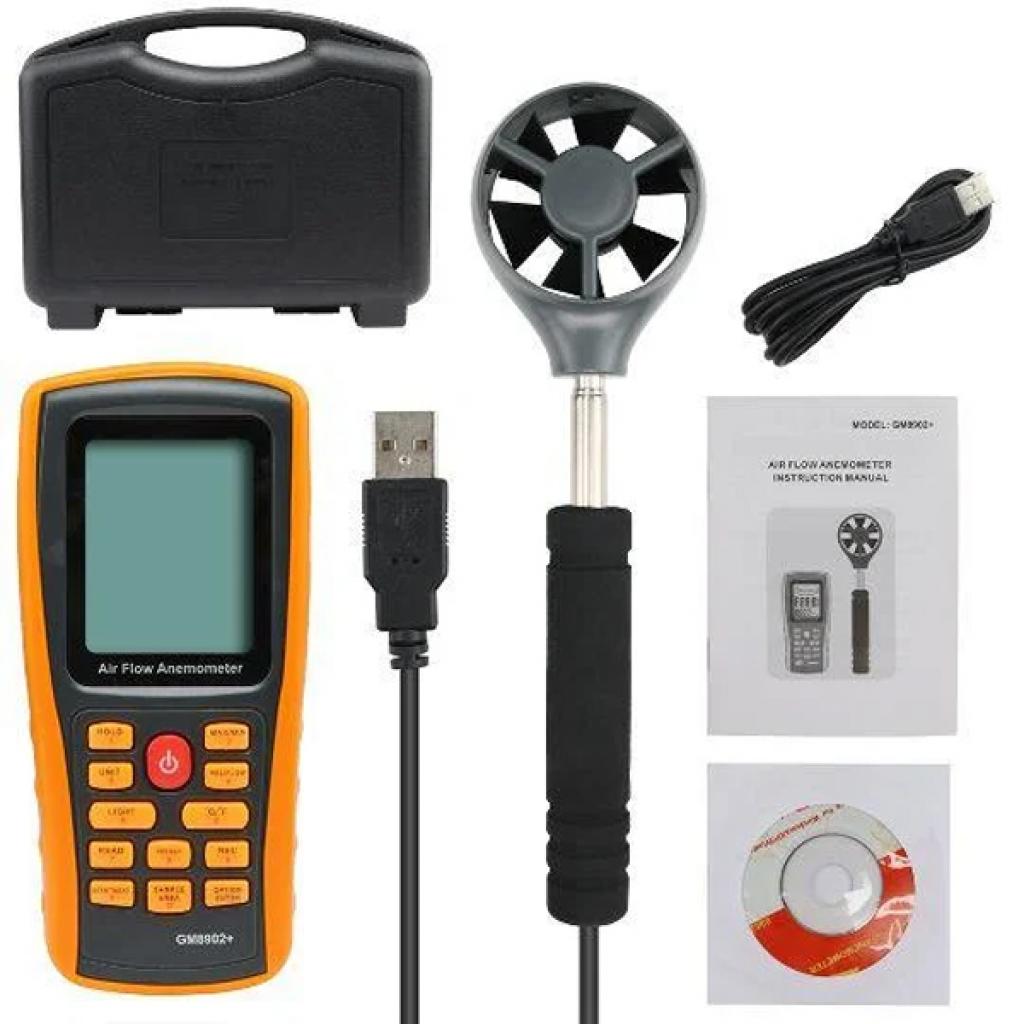 Анемометр Benetech GM8902X - изображение 3