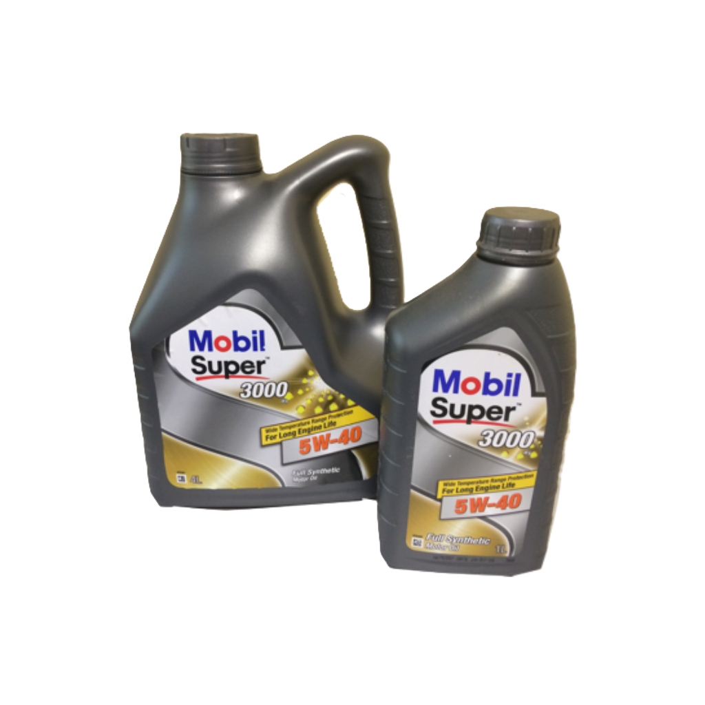 Моторна олива Mobil Super 3000 5w40 4л - зображення 1