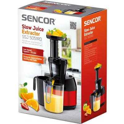 Соковижималка Sencor SSJ5051RD - зображення 6
