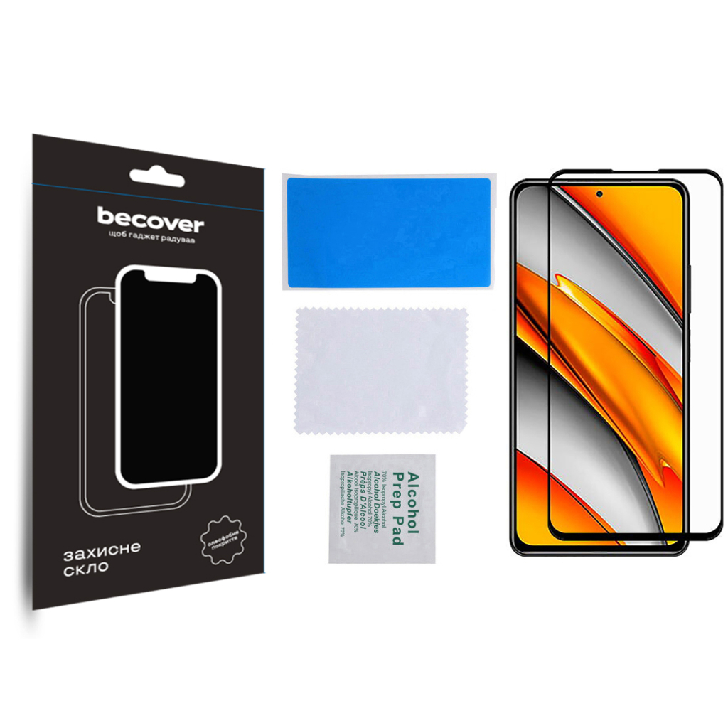 Скло захисне BeCover ZTE Blade V40s Black (709754) - зображення 3