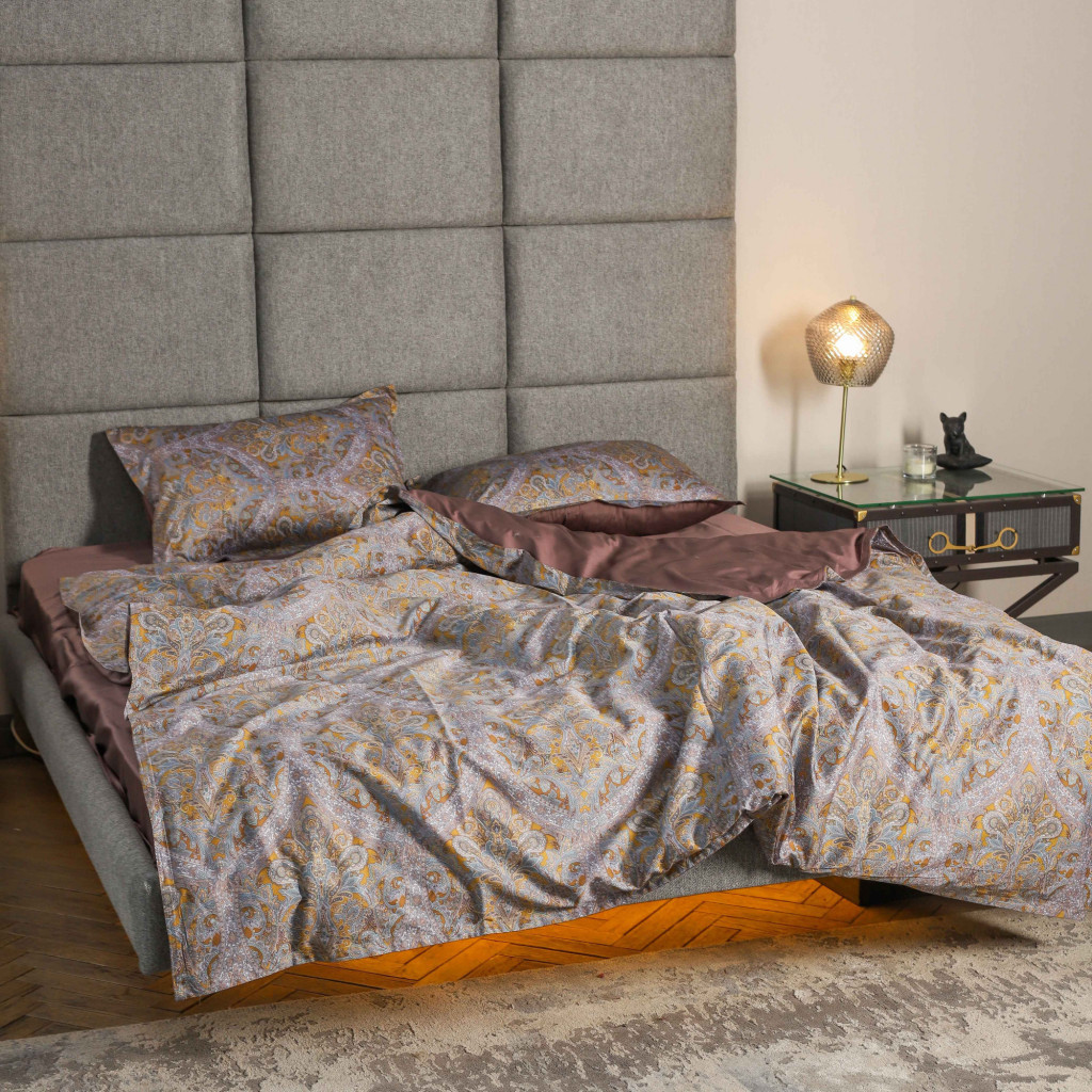 Постільна білизна Viluta Сатин Єгипетська бавовна 04 євро (04_EX_ev) - зображення 7