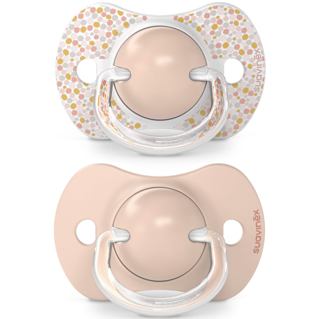 Пустушка Suavinex Dreams фізіологічна 2 шт, 6-18 місяців, нюдова (308276) - изображение 1