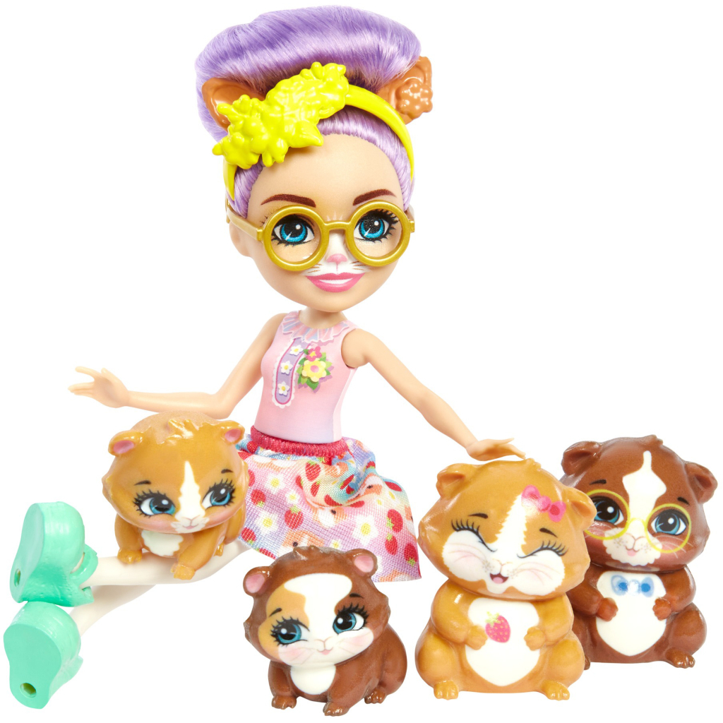 Лялька Enchantimals Родина морської свинки Глі (HHB84) - зображення 2