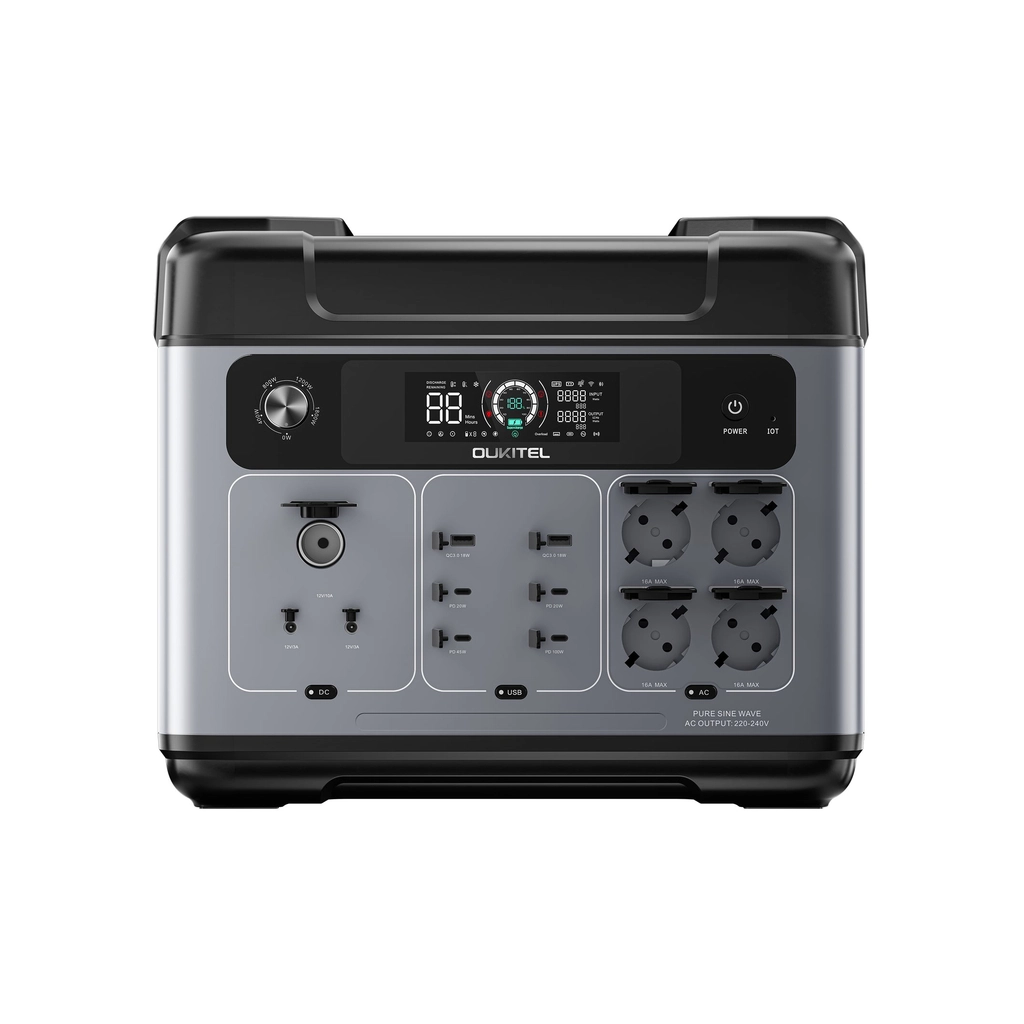 Зарядна станція OUKITEL P2001E PLUS 2400W (P2001E PLUS) - зображення 1