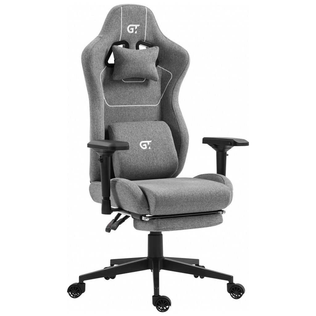 Крісло ігрове GT Racer X-2305 Gray (X-2305 Fabric Gray) - зображення 2