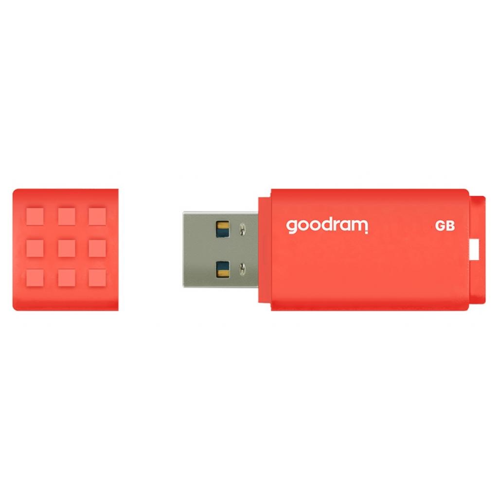 USB флеш накопичувач Goodram 128GB UME3 Orange USB 3.0 (UME3-1280O0R11) - зображення 2