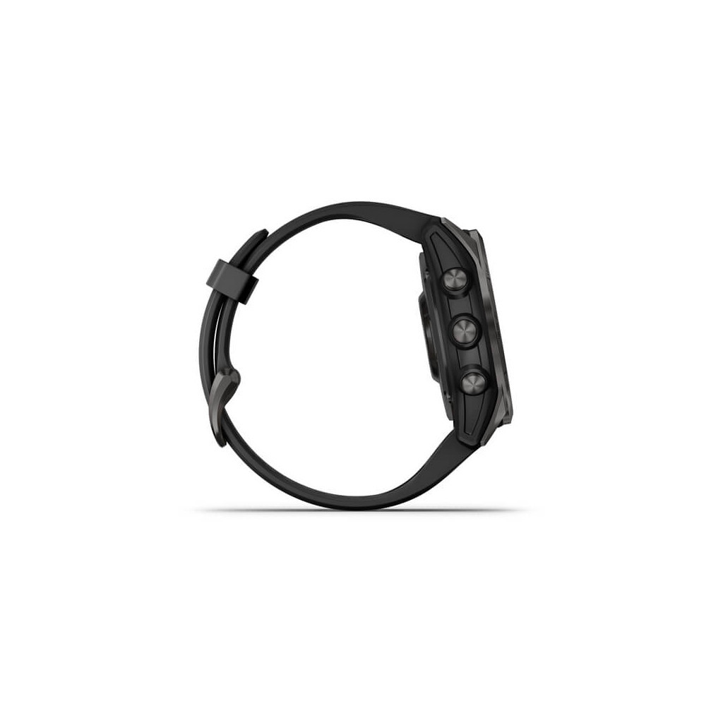 Смарт-годинник Garmin fenix 7S Sapphire Sol, Carbon Gray DLC Ti with Blk Band, GPS (010-02539-25) - зображення 5