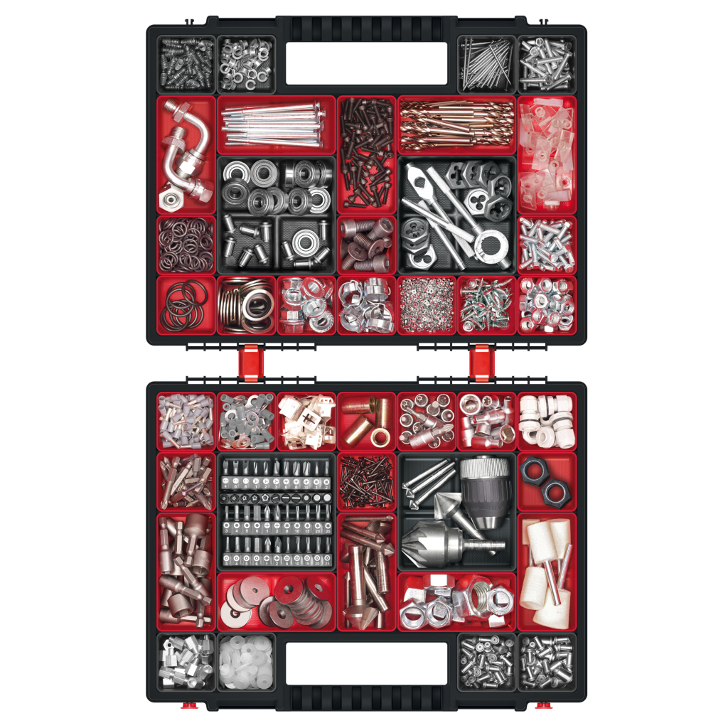 Ящик для інструментів Kistenberg органайзер 16", 399*303*100, NORB DUO, KNOS403010B (KNOS403010B) - зображення 3