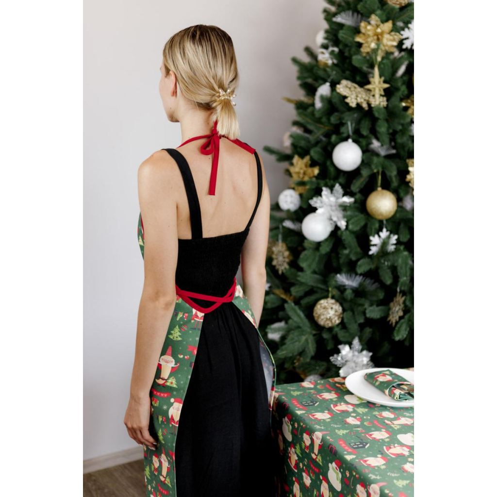 Фартух Прованс Санта на зеленому (035791) - зображення 4