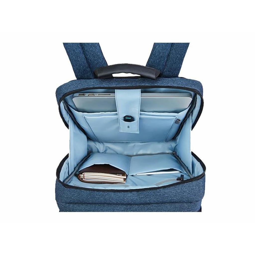 Рюкзак для ноутбука Xiaomi 14" RunMi 90 Classic Business Backpack Dark Blue (4202929100) - изображение 4
