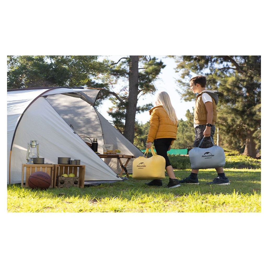 Спальний мішок Naturehike С300 NH21MSD01 Baby Blue (6927595774649) - зображення 5