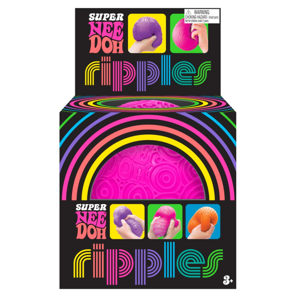 Антистрес NeeDoh серії Super – Яскраві кружальця (рожевий) (RSPND-2) - зображення 3