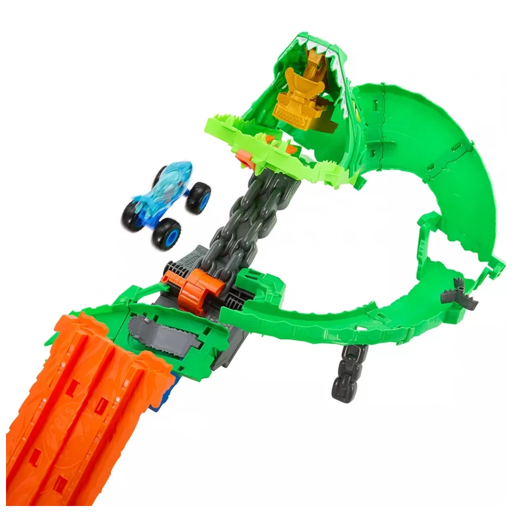 Автотрек Hot Wheels Атака вогняного дракона Monster Trucks (JFR06) - изображение 6