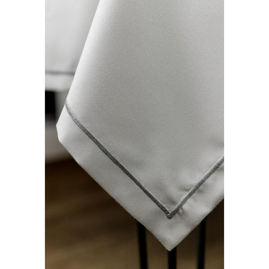 Скатертина Прованс Kelly сіра 140х140 см (032906) - зображення 2