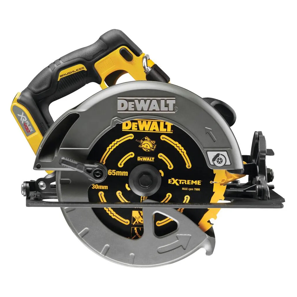 Дискова пила DeWALT 54V XR FLEXVOLT Li-lon, диск 190х30 мм (без АКБ та ЗП) (DCS578N) - зображення 2