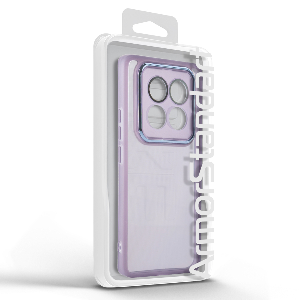 Чохол до мобільного телефона Armorstandart Shade Xiaomi Redmi Note 15 4G Dark Violet (ARM89855) - зображення 3