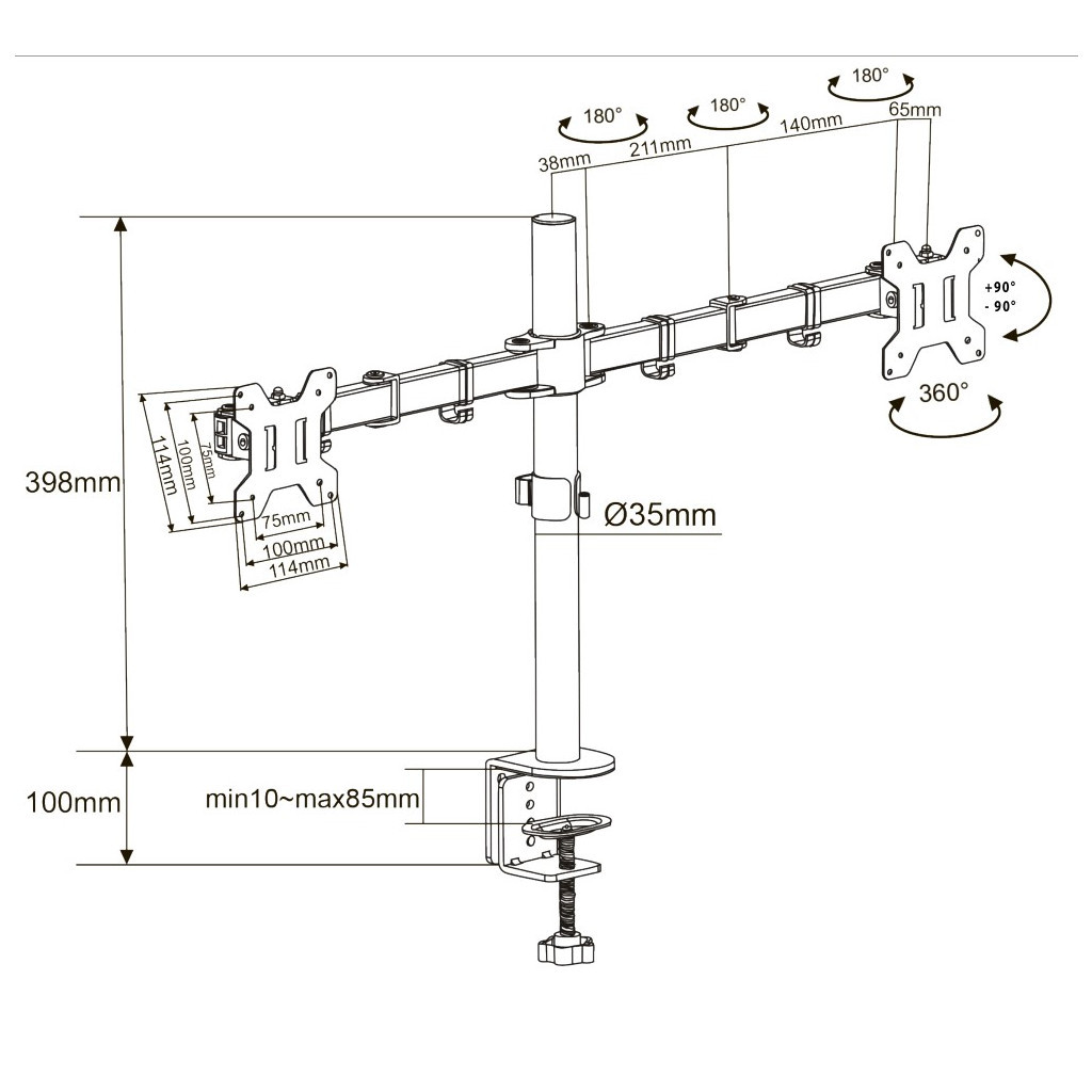 Кронштейн Sector MB-02 - зображення 12