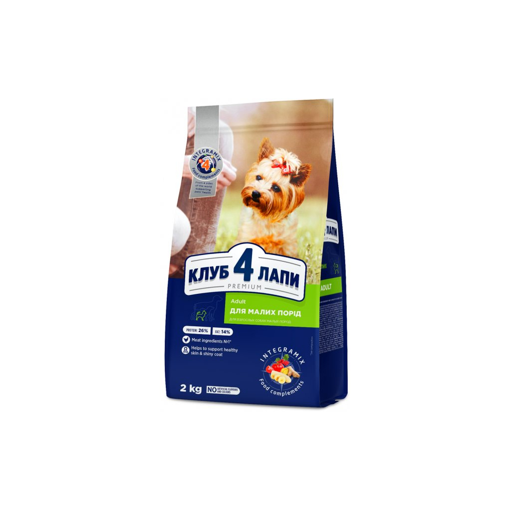 Сухий корм для собак Club 4 Paws Преміум. Для малих порід 2 кг (4820083909535) - зображення 1